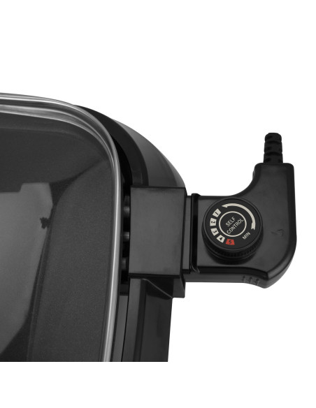 Parrilla Eléctrica Telefunken 1600W | Grill 1600W | Cocción Saludable y Rápida