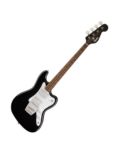 Bajo Eléctrico FENDER Squier Paranormal Rascal Bass HH Negro Metálico Diapasón Laurel Cuerpo Álamo