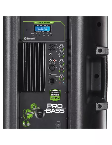 Bafle Probass Powerbass 215 Bluetooth 4700W Máx. | 101dB