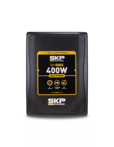 Bafle Pasivo Full Range SKP SK-508iX Woofer 8" 2 Vías 100W RMS 8 Ohms