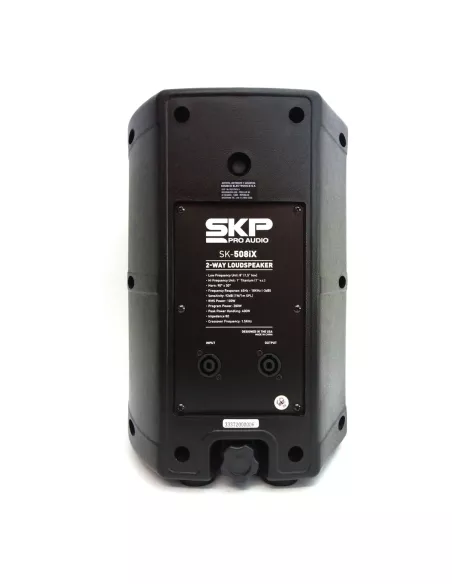 Bafle Pasivo Full Range SKP SK-508iX Woofer 8" 2 Vías 100W RMS 8 Ohms
