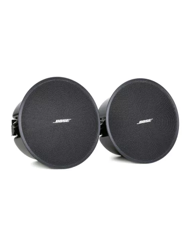 Set x2 Parlantes Instalación Comercial BOSE DesignMax DM2C-LP Empotrar Embutir Techo 20W RMS Negros