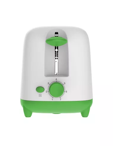 Tostadora Zenith Toastmaker 720W | 7 Niveles de Tostado + Recogemigas | 101db