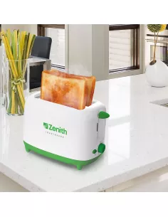 Tostadora Zenith Toastmaker 720W | 7 Niveles de Tostado + Recogemigas | 101db 2