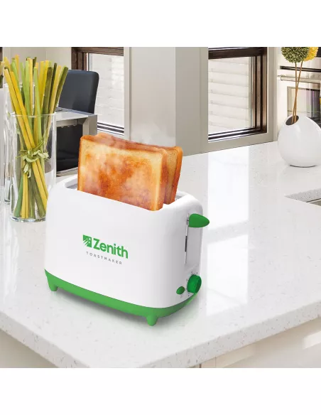 Tostadora Zenith Toastmaker 720W | 7 Niveles de Tostado + Recogemigas | 101db