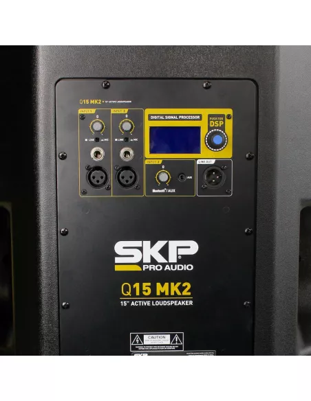 Bafle Activo SKP Q15 MK2 Bluetooth TWS 1500W | 101dB