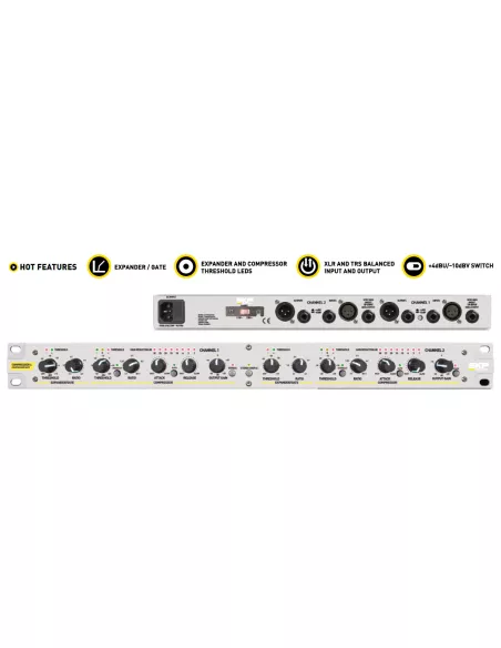 rocesador Sonido SKP Compressor Compresor/Expansor | 101dB