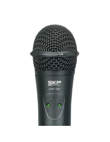 Sistema Micrófono Inalámbrico SKP UHF-282 Mano | 101dB