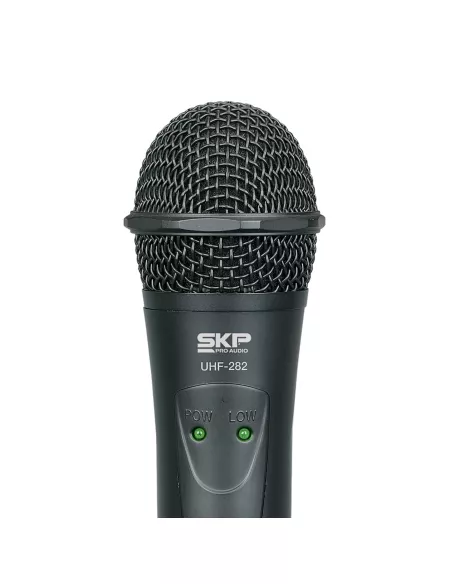 Sistema Micrófono Inalámbrico SKP UHF-282 Mano | 101dB