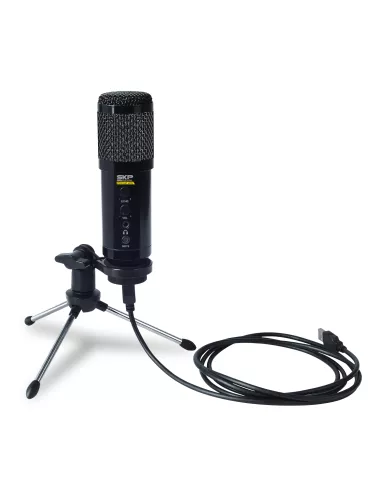 Micrófono Condensador SKP Podcast 400U USB | Plug & Play Profesional