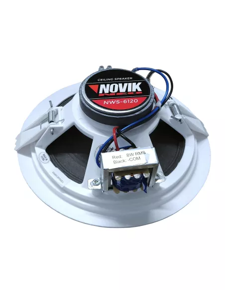 Parlante de Instalación NOVIK NWS 6120 6,5" Full Range 8W RMS 8 Ohms Empotrar Techo