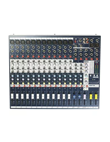 Soundcraft EFX12 | Mezclador 12 Canales con Efectos Lexicon – 101dB