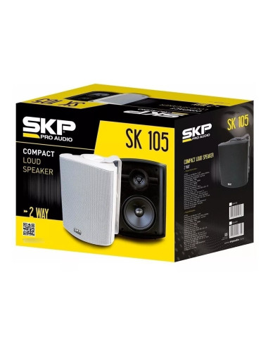 Set x2 Bafles SKP SK-105 Instalación Comercial 75W | 101dB