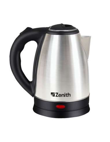 Pava Eléctrica Zenith Tibet 1.5L 1500W | Acero Inoxidable y Apagado Automático | 101db