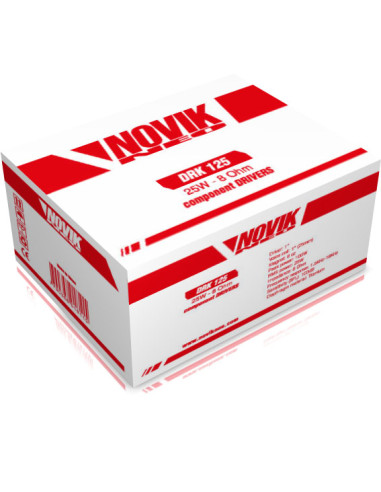 Driver Novik DRK-125 1" Titanio | Alta Compresión y Precisión