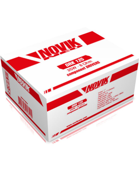 Driver Novik DRK-125 1" Titanio | Alta Compresión y Precisión