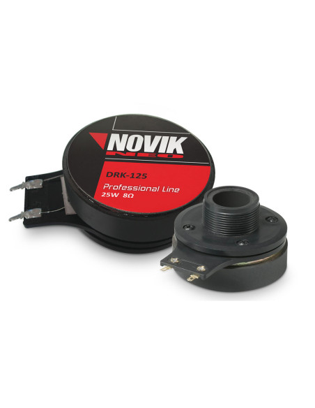 Driver Novik DRK-125 1" Titanio | Alta Compresión y Precisión