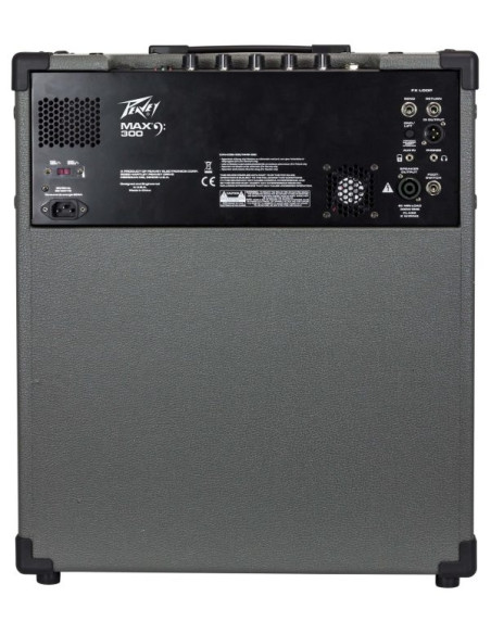 Amplificador Peavey Max 300 300W Bajo | Potencia Pro en Combo - 101db