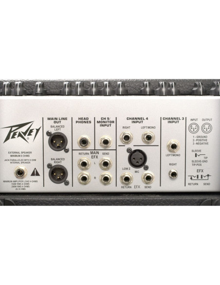 Amplificador Peavey KB5 150W | Potencia Pro - 101db