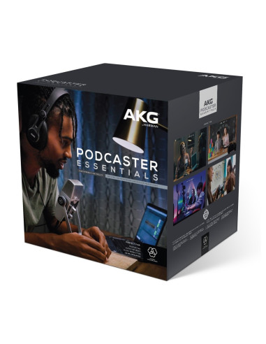 AKG Podcaster Essentials | Kit Profesional para Podcast y YouTube