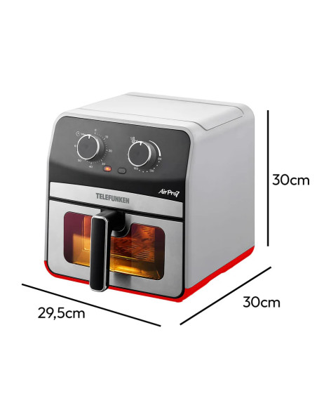Freidora Telefunken AirPro 7 7Lts | Potencia 2000W | 101dB