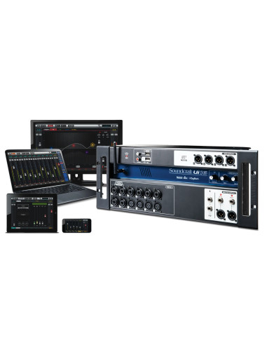 Consola Digital Soundcraft Ui16 Wi-Fi 16 Canales | 101dB