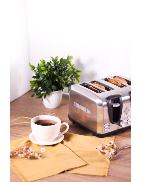 Tostadora Telefunken EasyToast-PRO | 4 Tostadas