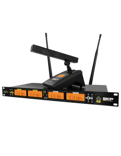 SKP Conference 4 – Sistema Inalámbrico UHF 4 Micrófonos Profesional | 101dB 2