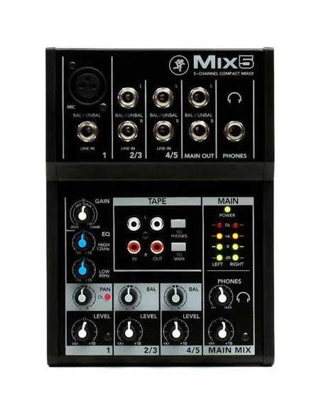 Consola Mackie Mix5 5 Canales