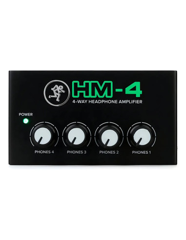 Mackie HM-4 | Amplificador Auriculares 4 Canales | 101dB