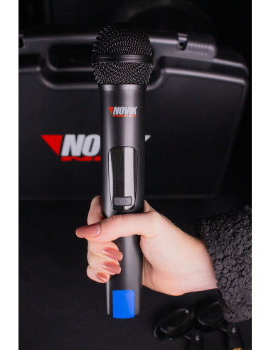 Set x2 Micrófonos Inalámbricos Novik UNK-660 UHF | 101dB