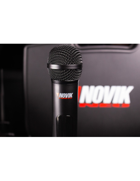 Set x2 Micrófonos Inalámbricos Novik UNK-660 UHF | 101dB
