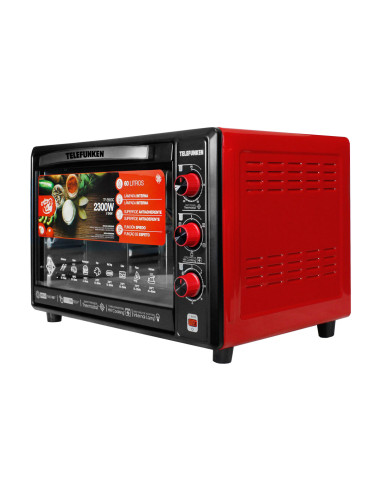 Horno Telefunken 60L Spiedo y Convección |  Al mejor precio en 101dB