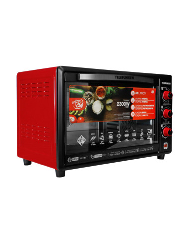 Horno Telefunken 60L Spiedo y Convección |  Al mejor precio en 101dB