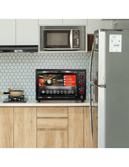 Horno Telefunken 60L Spiedo y Convección |  Al mejor precio en 101dB