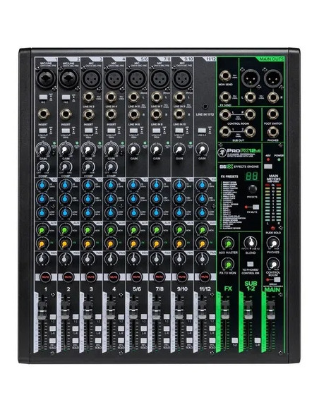 Consola Pasiva Mackie ProFX12v3 Profesional | 101dB