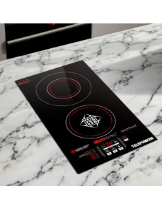 Anafe Vitrocerámico Telefunken AV2040 2 Hornallas | Empotrable 2