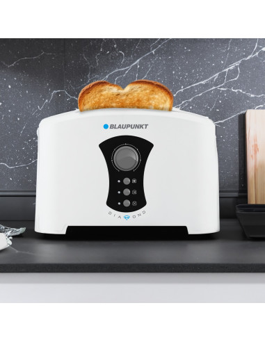 Tostadora Diamond 2 Rebanadas | 7 Niveles y Función Descongelar