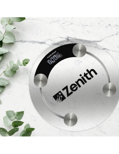 Balanza Digital de Baño Zenith 180kg | Precisa y Moderna