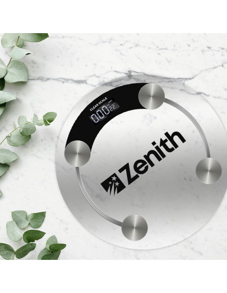 Balanza Digital de Baño Zenith 180kg | Precisa y Moderna