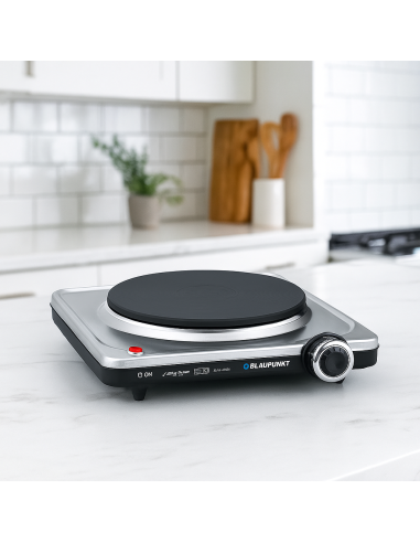Anafe Eléctrico Blaupunkt BP-AE6900 | Placas de Hierro Fundido y Termostato