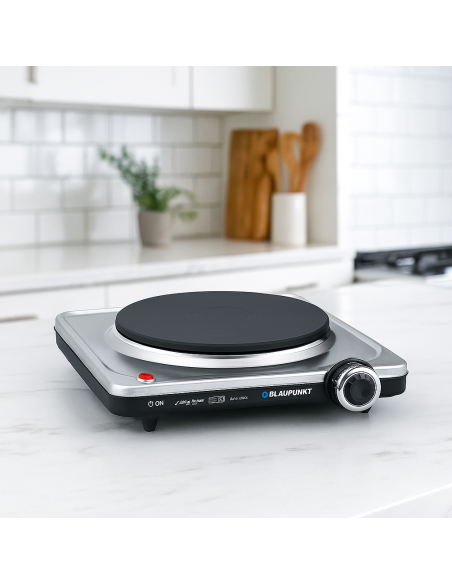 Anafe Eléctrico Blaupunkt BP-AE6900 | Placas de Hierro Fundido y Termostato