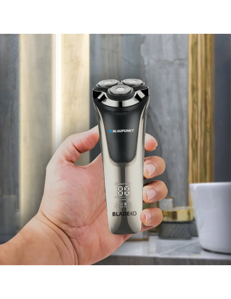 Afeitadora Blaupunkt BLADE 4D con Display LED – Precisión, Potencia y Estilo