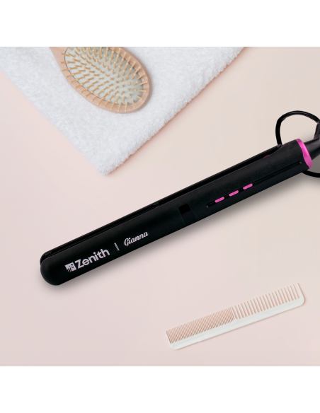 Planchita Zenith Gianna | Compacta, Anti-Frizz y Lista para Viajar