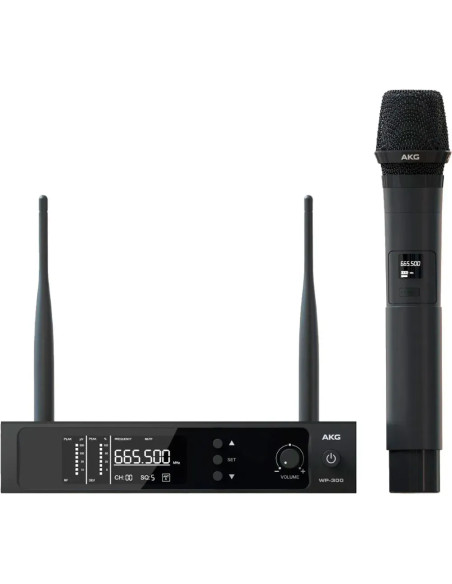 Micrófono Inalámbrico AKG WP300 UHF | Sonido Profesional en 101db