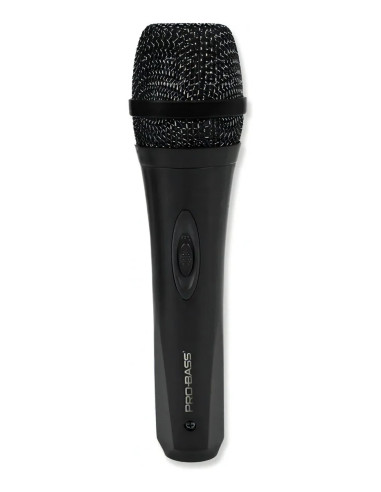 Micrófono Dinámico Probass Promic-500 Cardioide | 101dB