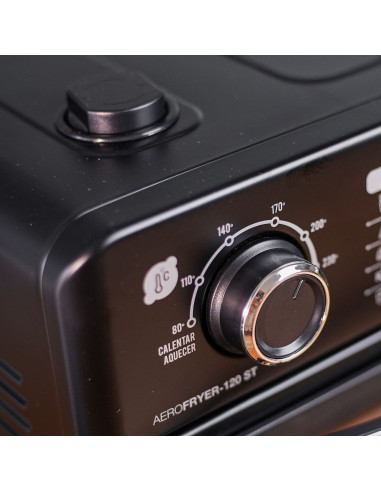 Freidora Aire Telefunken con Vapor Aerofryer 120ST 12Lts | 101dB