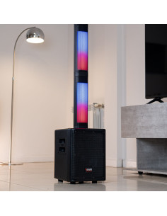 Novik STAGE 8 PRO | Sonido Pro 400W con Batería, Bluetooth y Luces RGB 2