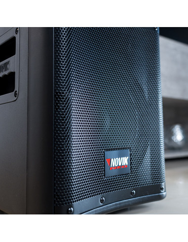 Novik STAGE 8 PRO | Sonido Pro 400W con Batería, Bluetooth y Luces RGB