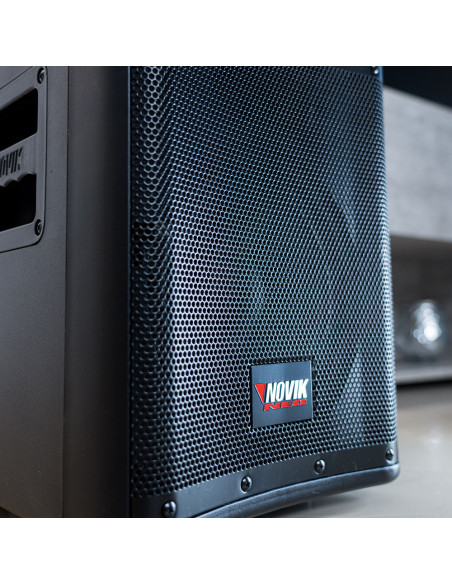 Novik STAGE 8 PRO | Sonido Pro 400W con Batería, Bluetooth y Luces RGB